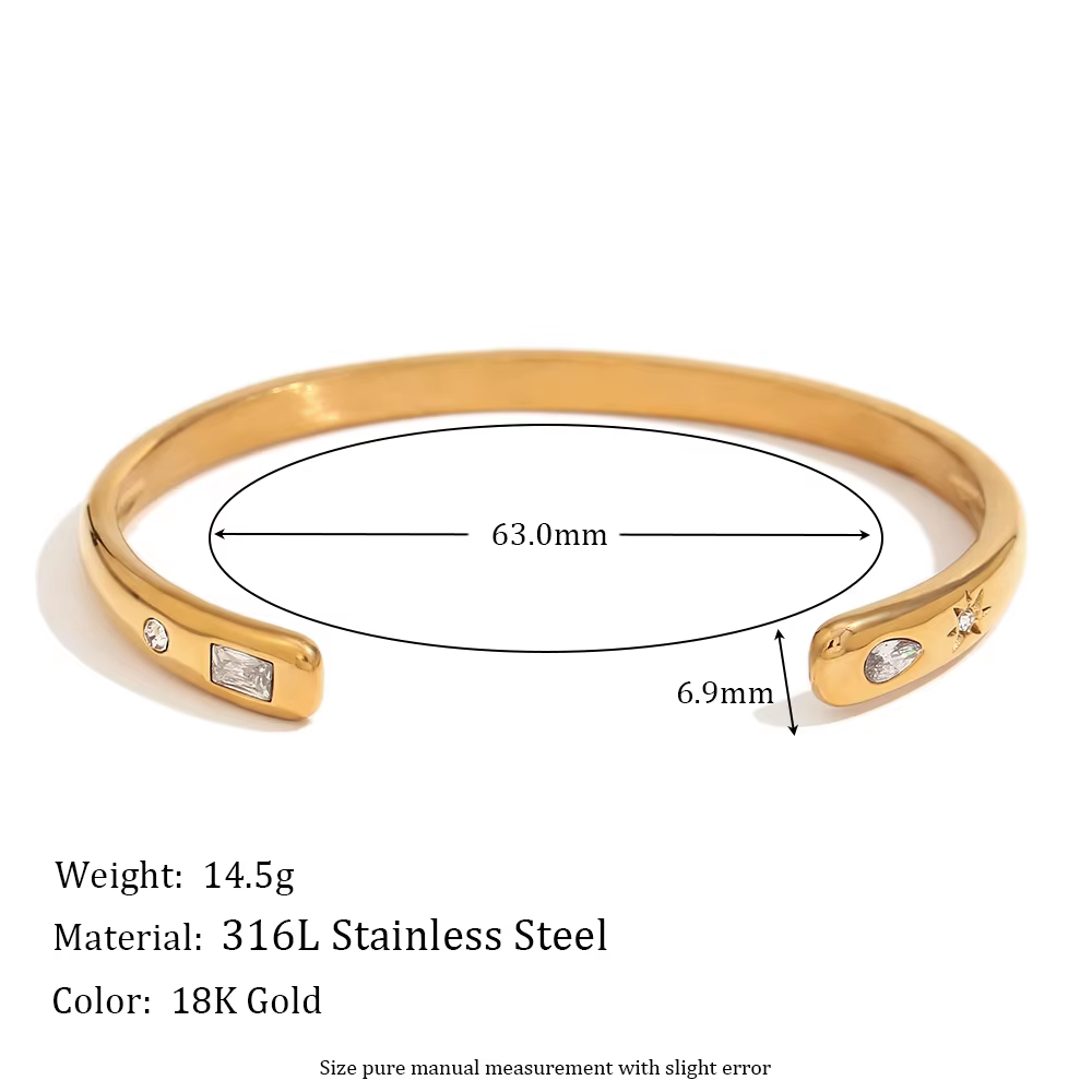 Golden Radiance Bangle