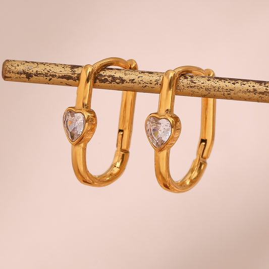 Radiant Heart Earrings