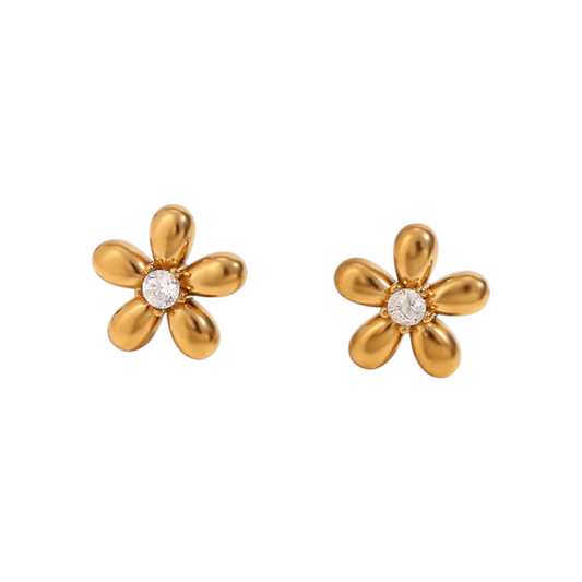 Radiant Flower Studs