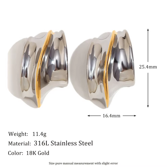 Radiant Wave Earrings