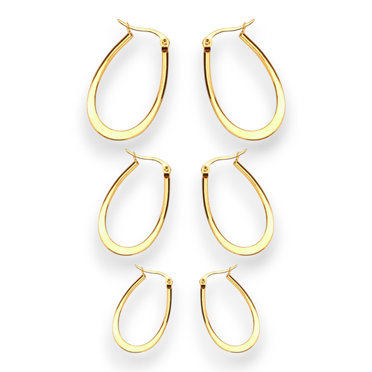 Elongated Hoops