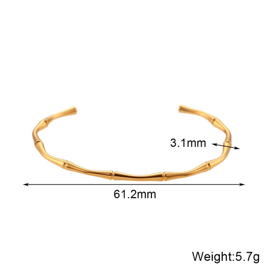 Bamboo Radiance Bangle