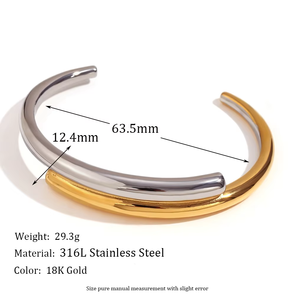 Eterna Dual-Tone Bangle