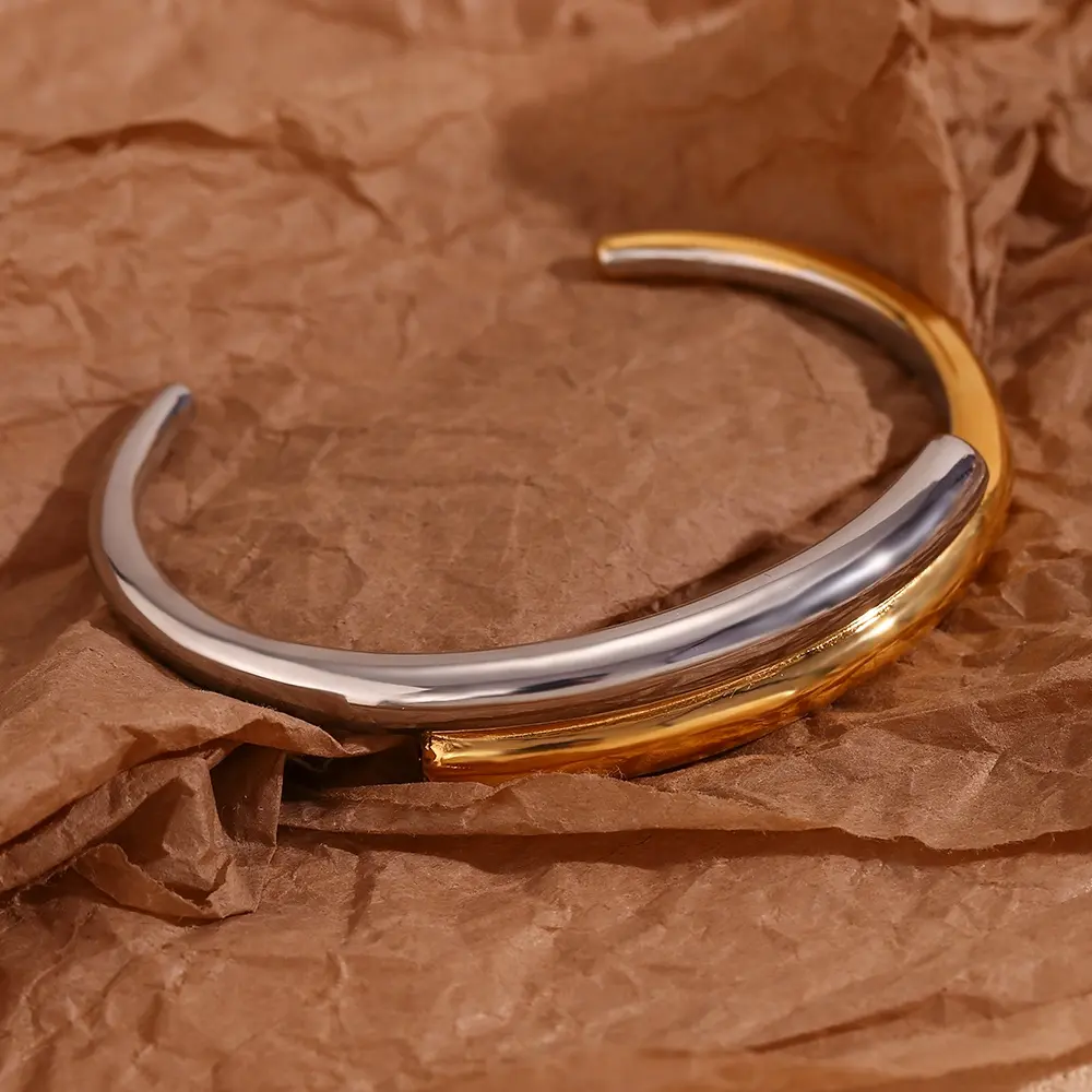 Eterna Dual-Tone Bangle