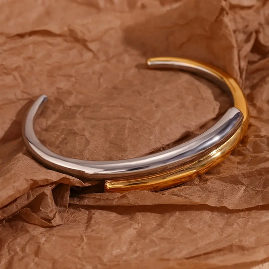 Eterna Dual-Tone Bangle