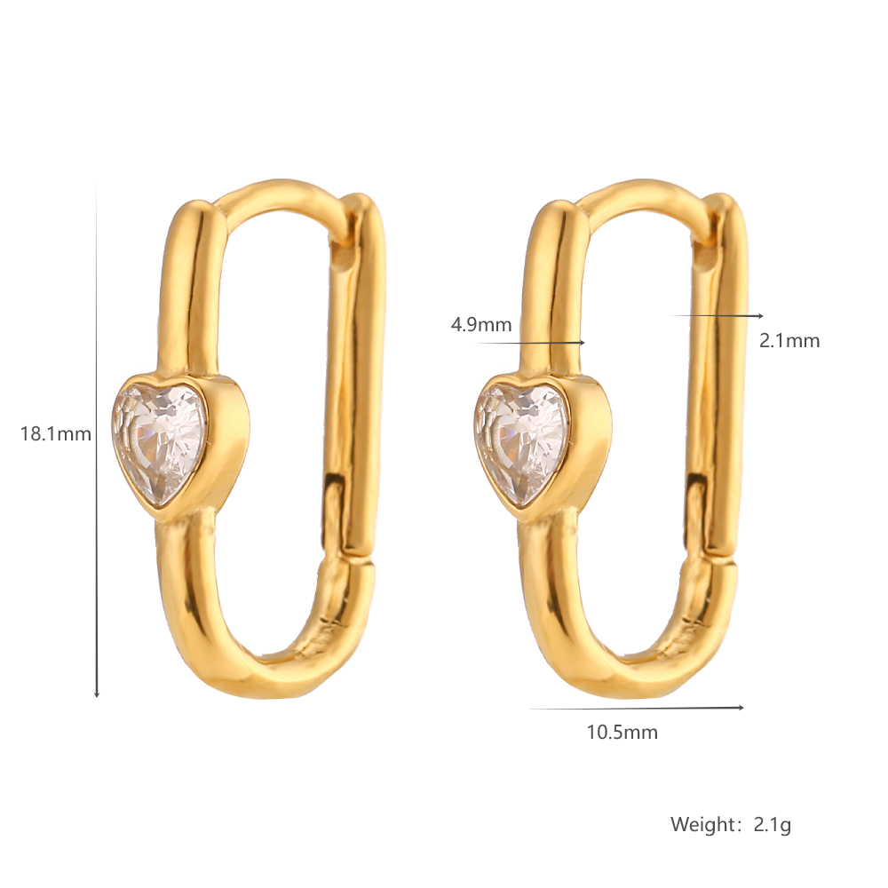 Radiant Heart Earrings