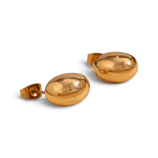 Elegant Oval Earrings