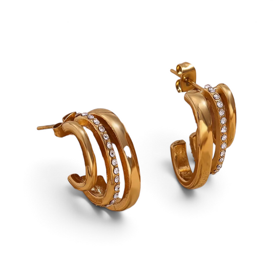 Radiant Triad Hoops