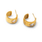 Heartfelt Sparkle Hoops