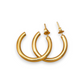 Classic Gold Hoops