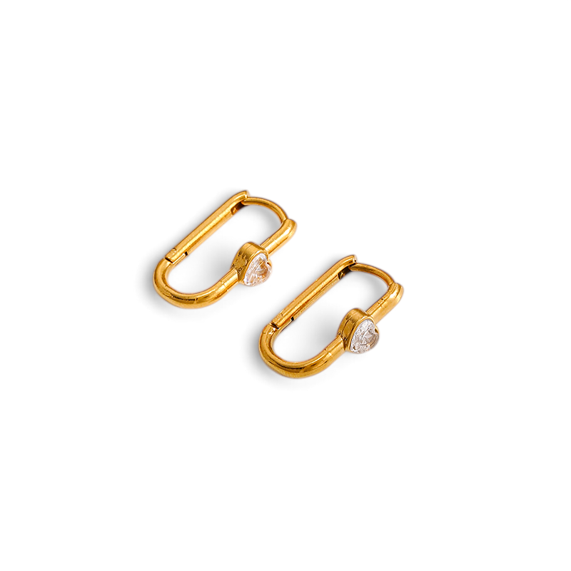 Radiant Heart Earrings