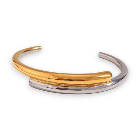 Eterna Dual-Tone Bangle