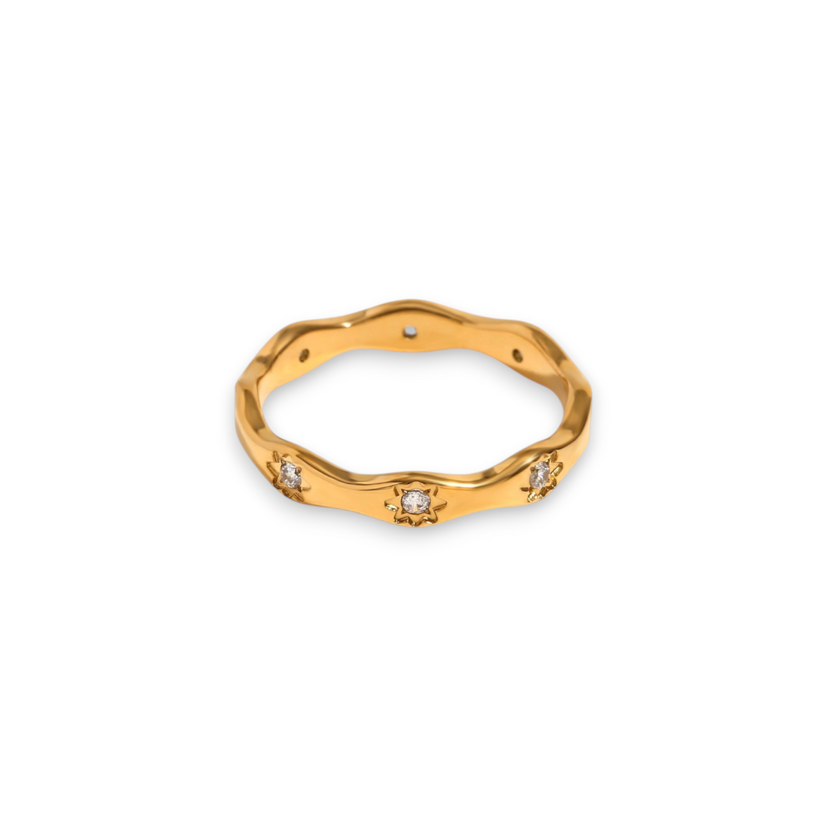 Radiant Wave Ring