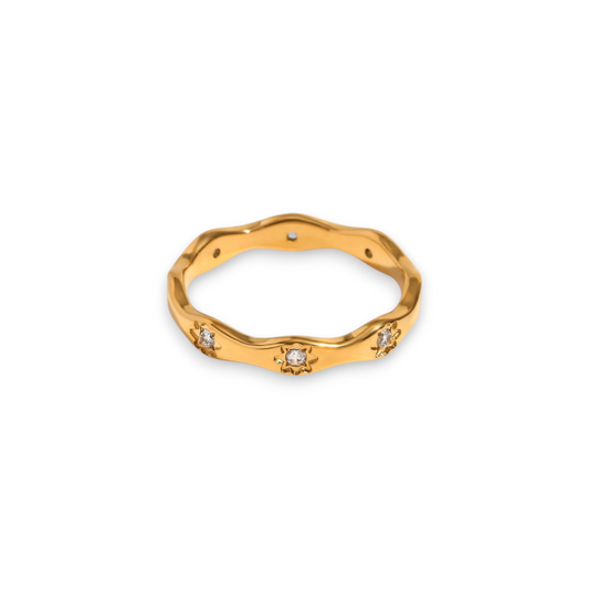 Radiant Wave Ring